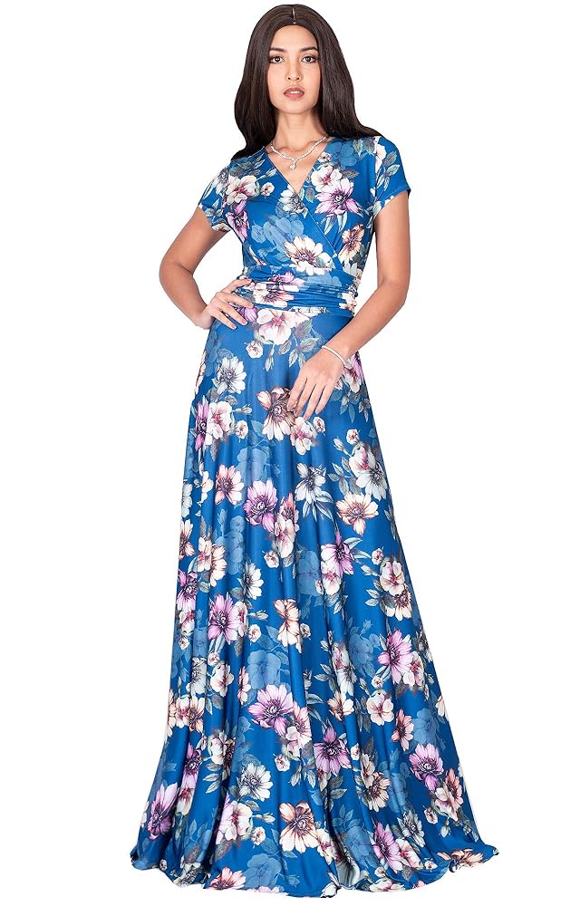 SUMMER Painting floral beauty dress♡ High Waist Sleeveless Floral Print Summer Dress - Artka Official